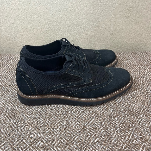 J. MURPHY BY JOHNSTON & MURPHY WINGTIP LACEUP OXFORD COMFORT SHOES SIZE 9.5 EUC - Picture 4 of 10